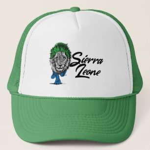 Boné WAY Arts Freetown Sierra Leone Flag Lion