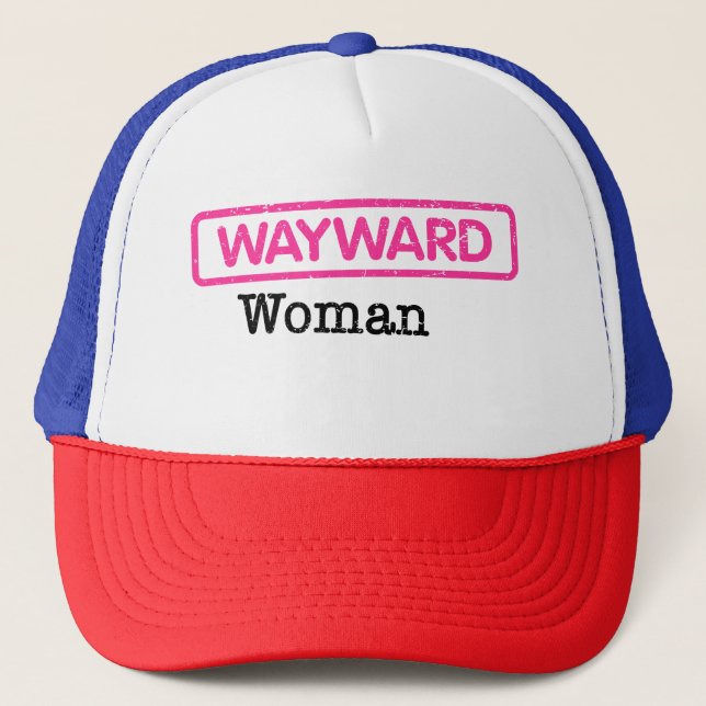Boné Wayward Woman Trucker Hat (Frente)
