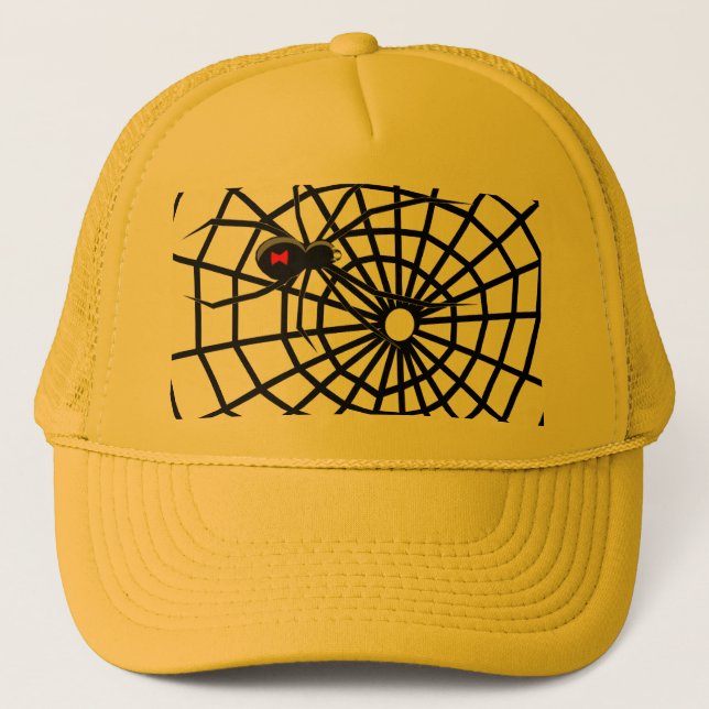 Boné Web de aranhas da viúva negra! (Frente)