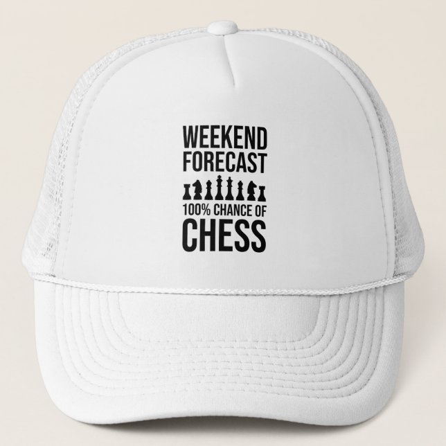 Boné Weekend Forecast - 100% Chance of Chess (Frente)