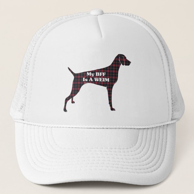 Boné Weimaraner BFF Hat (Frente)