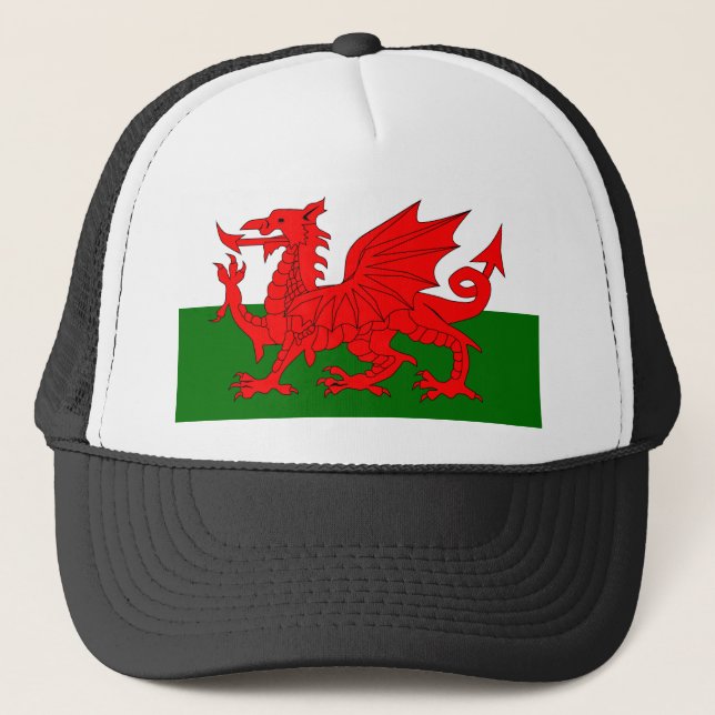 Boné Welsh Dragon Flag (Frente)