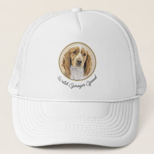 Boné Welsh Springer Spaniel Painting - Arte Original De