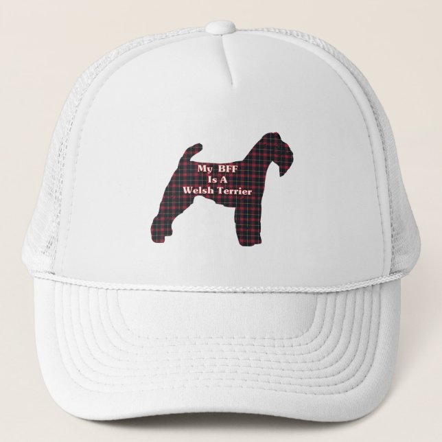 Boné Welsh Terrier BFF Hat (Frente)