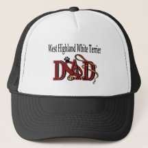 West Highland White Terrier Hat Pai