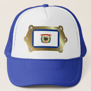 Boné West Virginia incriminou Flag Hat