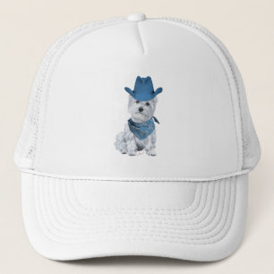 Boné Westie Cowboy de Azul