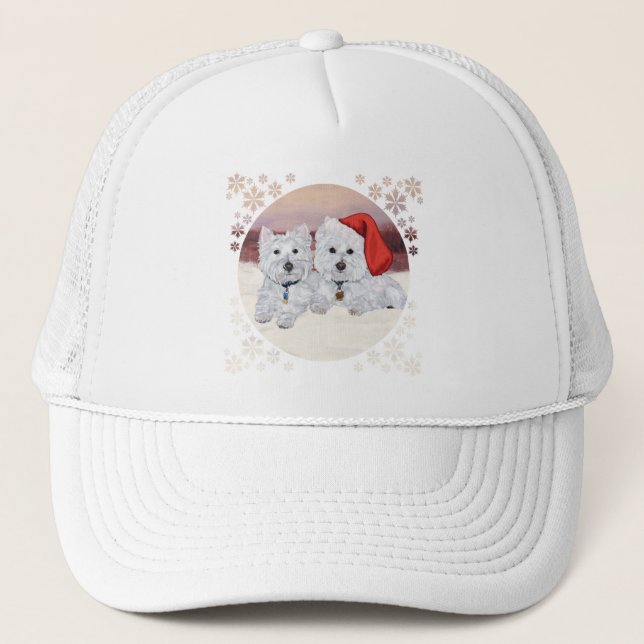 Boné Westies no Inverno (Frente)
