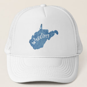 Boné Wheeling West Virginia Wood Grain