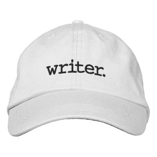 Boné White do Escritor