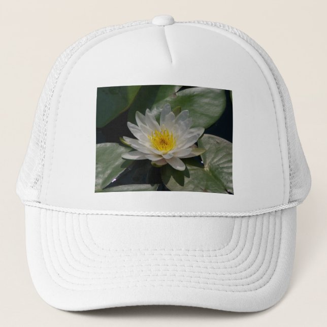 Boné White Lotus Waterlily Hat (Frente)