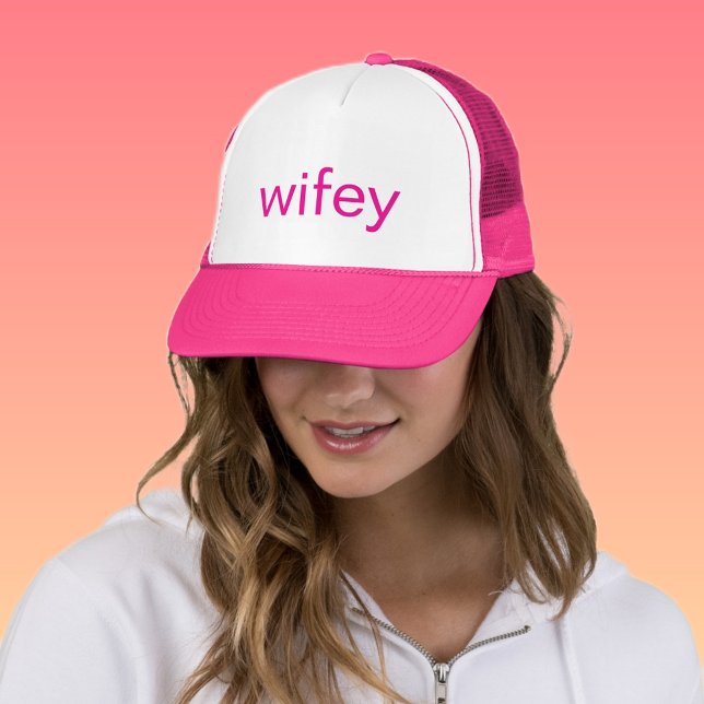 Boné Wifey Cap – Perfect Bridal Accessory, Wedding Head (Criador carregado)
