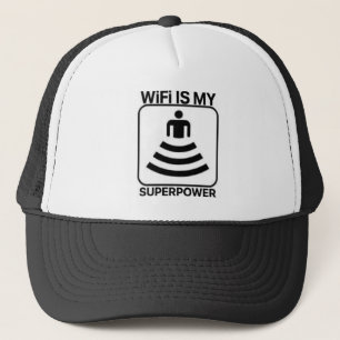 Boné WiFi é meu superpoder