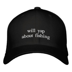 Boné Will Yap Sobre o Amante da Pesca Pai Divertido da