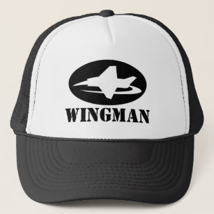 Boné Wingman best man trucker hat for wedding groom