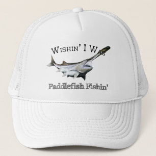 Boné Wishin eu era Paddlefish Fishin