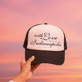 Boné With Love From Destination Wedding Merch