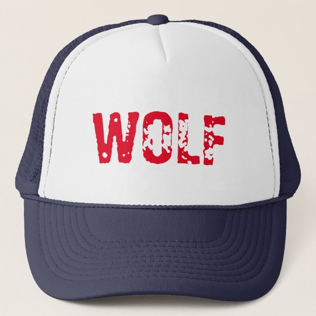 Boné Wolf Trucker Hat (Frente)