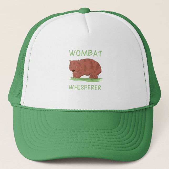 Boné Wombat Whisperer (Frente)