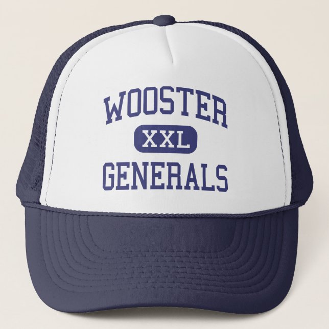 Boné Wooster - generais - segundo grau - Wooster Ohio (Frente)