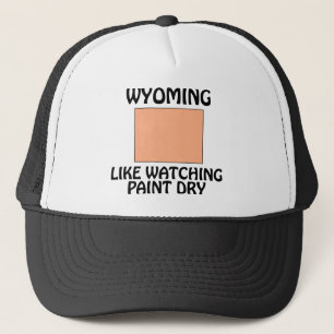 Boné Wyoming - Como Observar a Pintura Secar