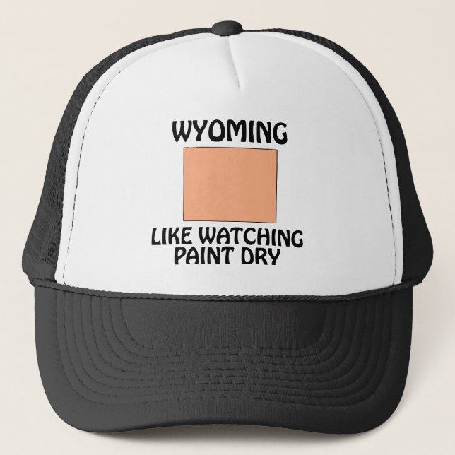 Boné Wyoming - Como Observar a Pintura Secar (Frente)