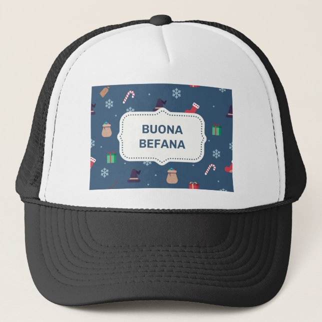 Boné xmas buona Befana (Frente)