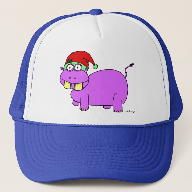 Boné Xmas Hippo Hat (Frente)