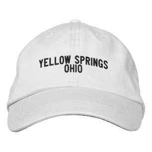 Boné YELLOW SPRINGS Ohio Chapéu