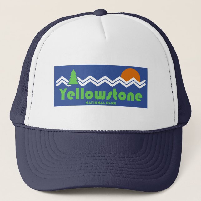 Boné Yellowstone National Park Retro (Frente)