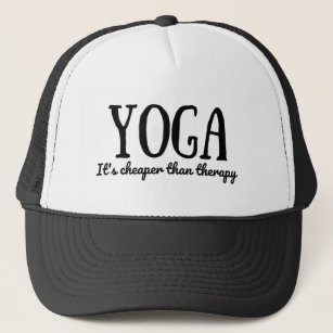Boné Yoga é mais barato que a terapia