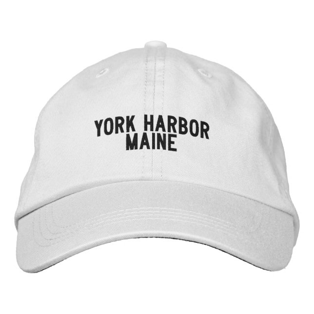 Boné York Harbor Maine Hat (Frente)