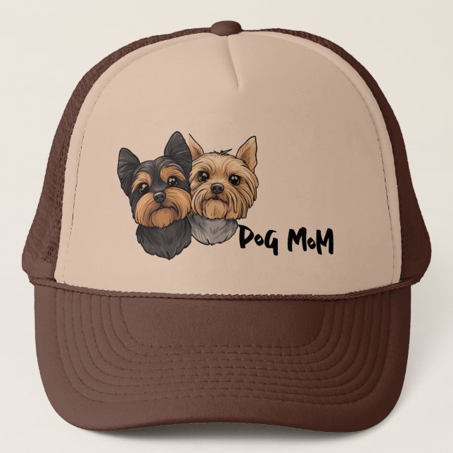 Boné Yorkie Team Dog Mãe (Frente)