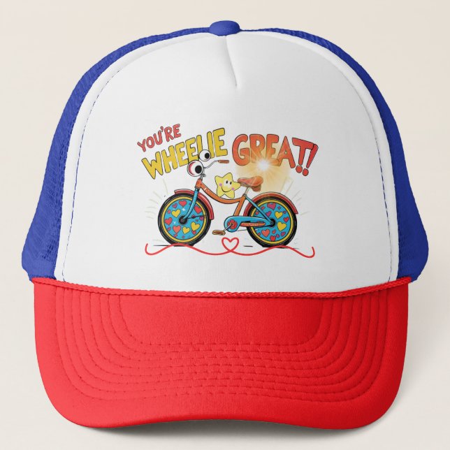 Boné Yoy are Wheely great funny hat (Frente)