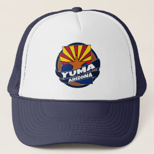 Boné Yuma Arizona de bandeira quebrou chapéu de caminho
