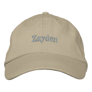 Boné "Zayden" Nome Masculino Bordado,