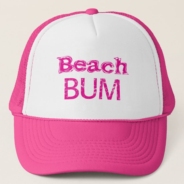 Boné Zazzle Beach Bum Hat (Frente)