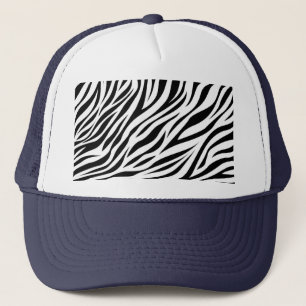 Boné Zebra Animal Skin Impressão Pattern-15391