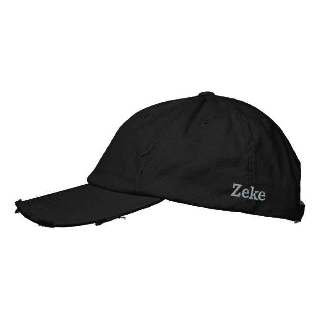 Boné "Zeke" Nome Masculino Bordado, (Esquerda)