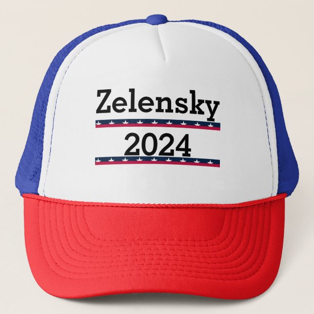 Boné Zelensky 2024 Trucker Hat (Frente)