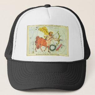 Boné Zodíaco Astrológico Vintage Sagitário Constelação
