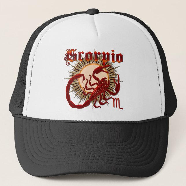 Boné Zodíaco Scorpio-Design-1 (Frente)