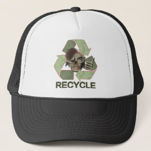 Boné Zombi do reciclar