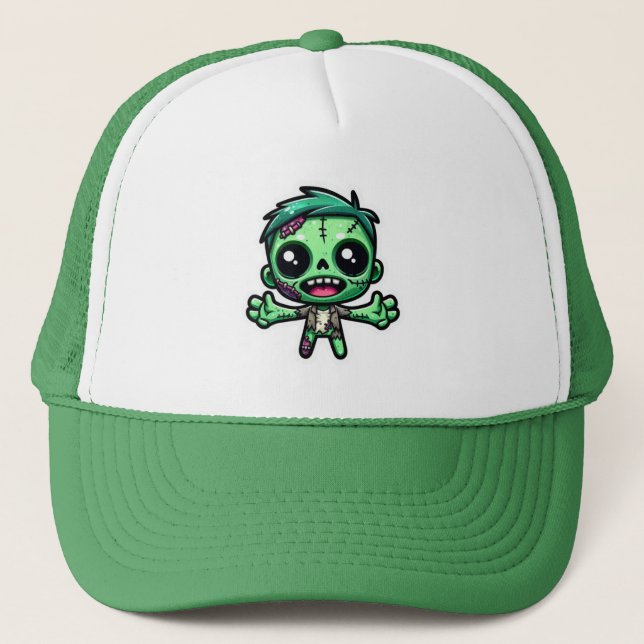 Boné Zombie engraçado (Frente)