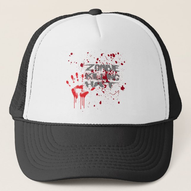Boné Zombie Matando Chapéu (Frente)