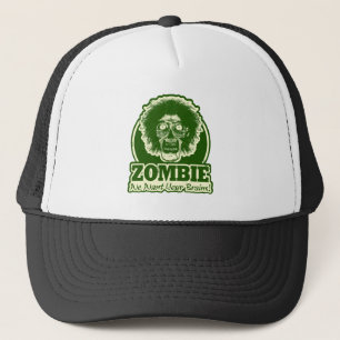 Boné ZOMBIE Queremos Seus Cérebros Ver.3 Verde e Branc