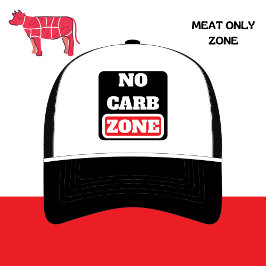 Boné Zona Sem Carbono (100% CARNIVORE)