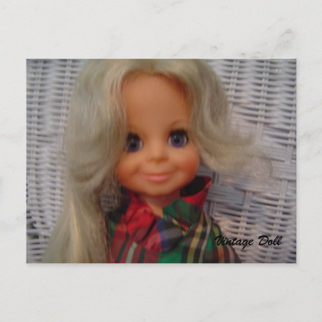 Boneca Antiga - cartão postal (Frente)
