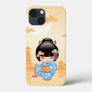 Boneca Maiko Kokeshi - Garota Geisha Japonesa Boni