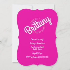 Boneca Retro Rosa Quente, Festa de Vamos Ir!